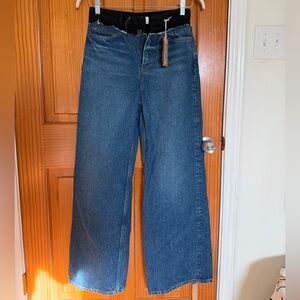 Reformation Cary High Rise Slouchy Wide Leg Jeans - NWT